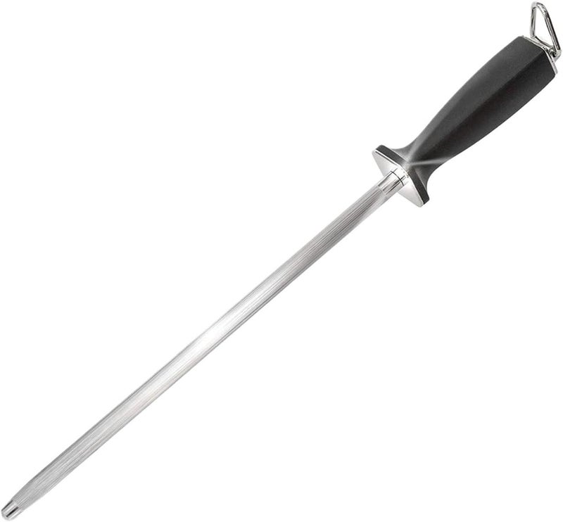 قضيب شحذ سكاكين مقاس 12 بوصة، عصا شحذ طاهٍ لجميع سكاكين المطبخ KC0311 - Image 1
