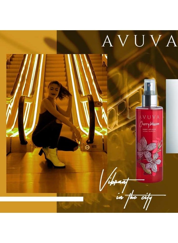 أفيفا أفوفا سبلاش للجسم برائحة زهر الكرز 253 مل - Image 2