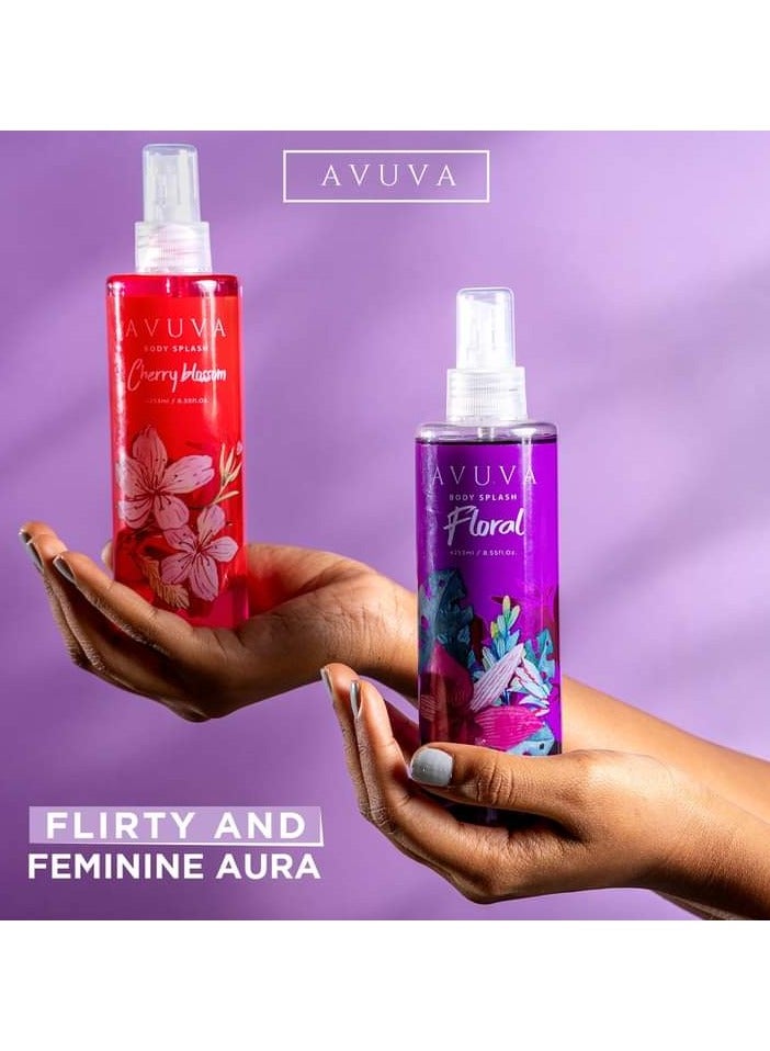 أفيفا أفوفا سبلاش للجسم برائحة زهر الكرز 253 مل - Image 5