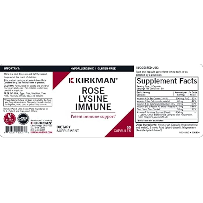 Kirkman Rose Lysine Immune - Image 3