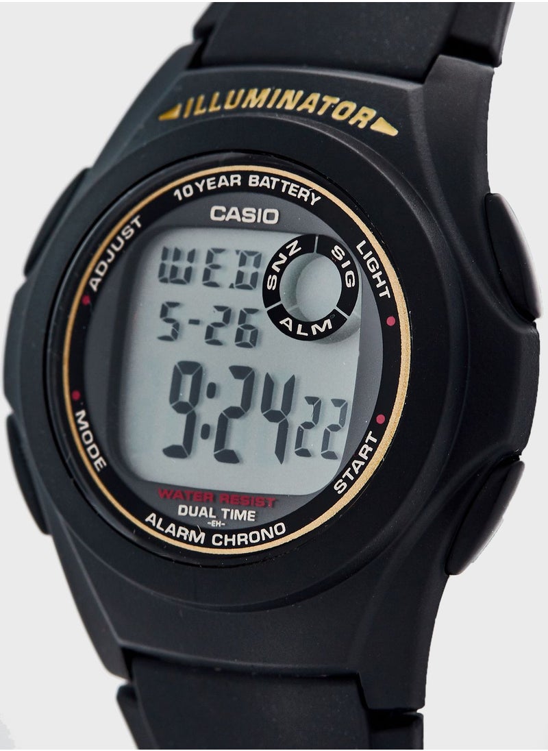 CASIO - F-200W-9ADF Digital Watch - Image 1