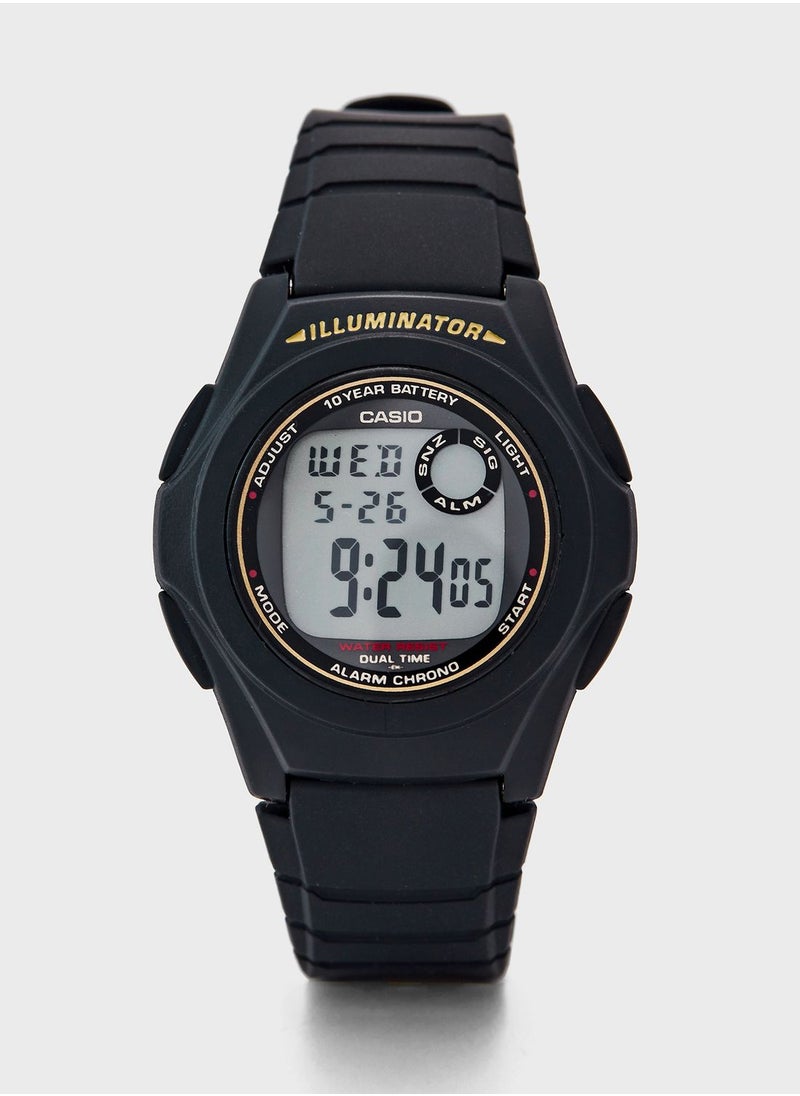 CASIO - F-200W-9ADF Digital Watch - Image 1