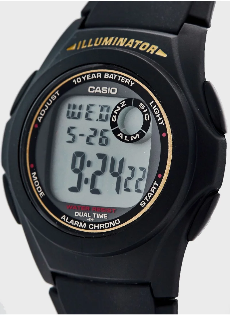 CASIO F-200W-9ADF Digital Watch