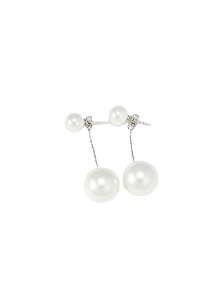 xozgdovg Simple pearl earrings for women  - Image 1