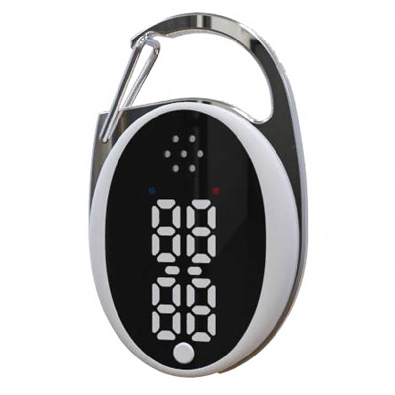 Acoustic Mosquito Repeller Three Gears USB Rechargeable Hook Type Indoor Outdoor Portable Physics Mosquito Repellent with Clock Display - Image 1