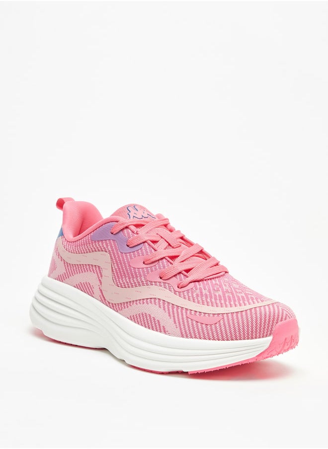 Kappa Women's Textured Lace-Up Sports Shoes  - Image 2