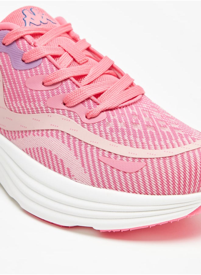 Kappa Women's Textured Lace-Up Sports Shoes  - Image 5