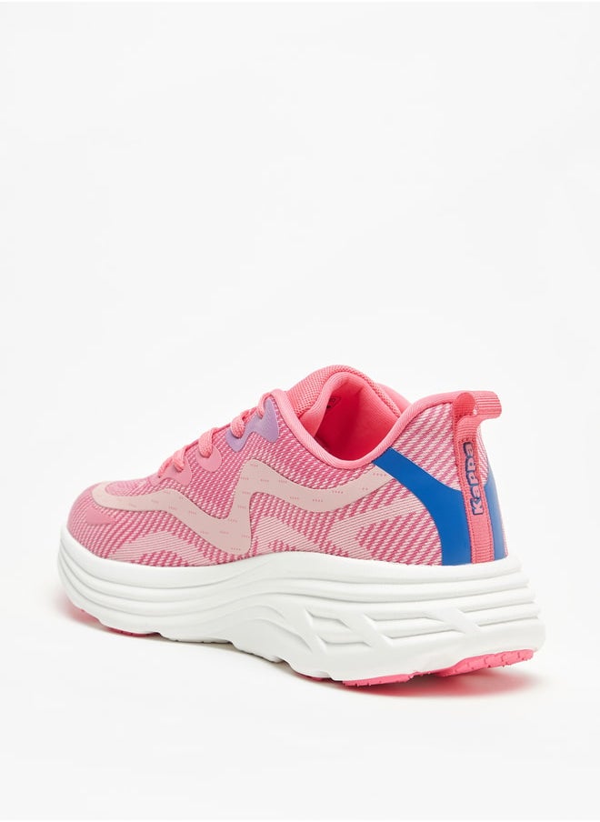 Kappa Women's Textured Lace-Up Sports Shoes  - Image 3