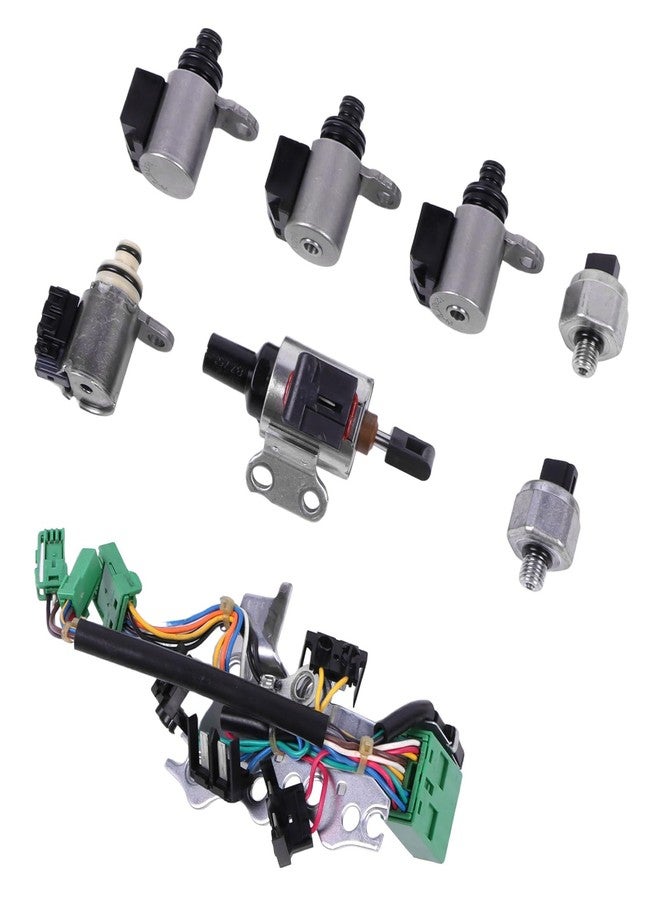 ZDKK CVT Transmission Solenoid Kit JF011E RE0F10A for Nissan Altima Sentra Rogue 2013-2019 with Valve Body, Pressure Sensor & Filter Screen - Image 1