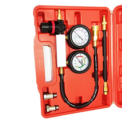 ONDY New Leak Down Tester Tu-21 Engine Cylinder Leak Tester Leakage Detector Engine Compression Tester Gauges Set - Image 3