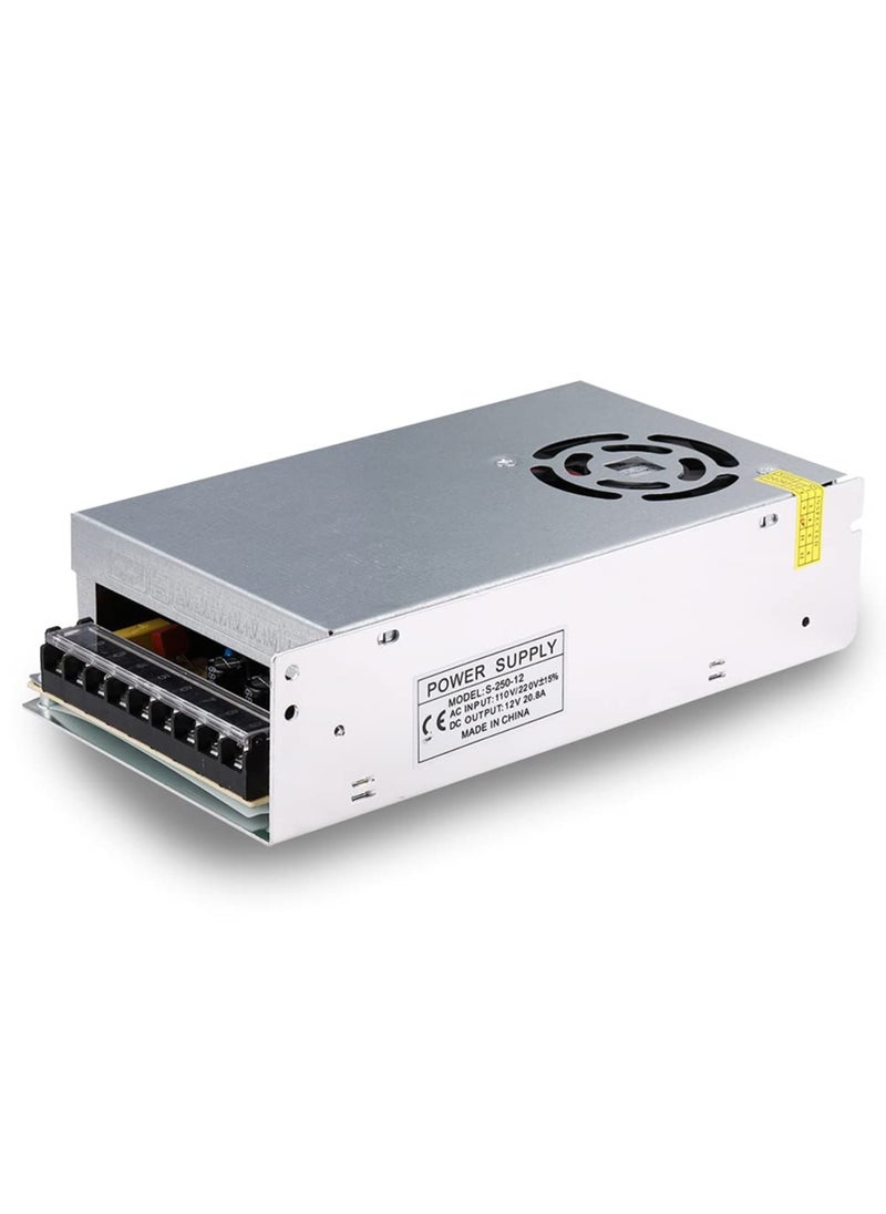 Generic - Versatile 12V 30A Power Supply - 360W Universal Regulated Switching AC to DC Converter for LED Strips, CCTV, Radios, Computers - Supports AC110V/220V Input - Image 1
