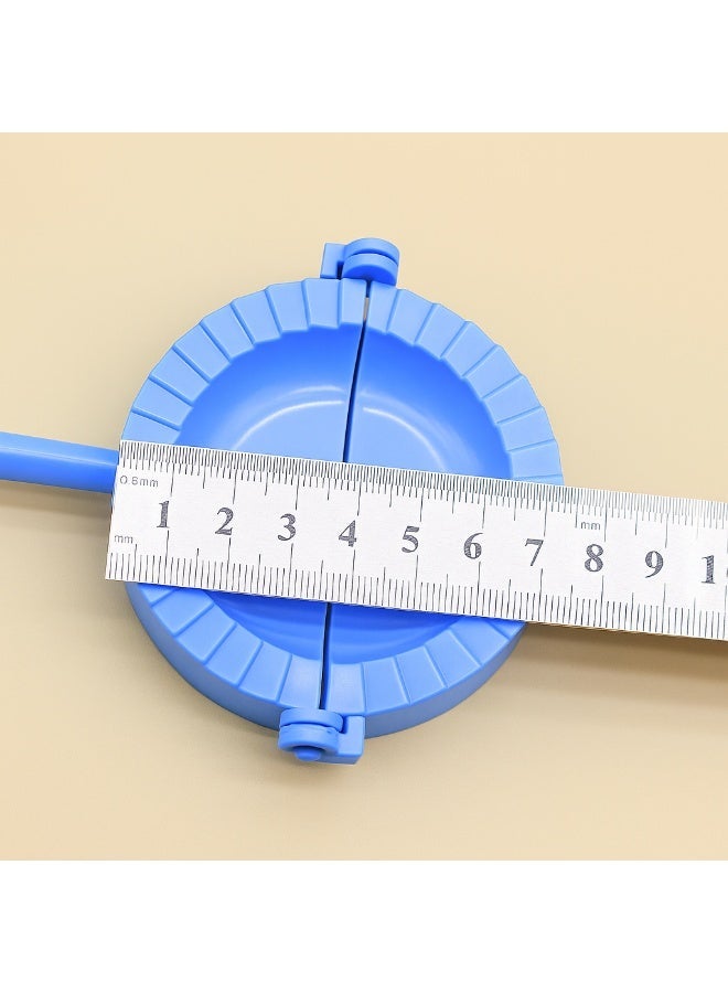 اي ار تي سي طقم قوالب زلابية من 3 قطع LY-7750 | مكبس عجين بلاستيكي ملون للزلابية والرافيولي والإمباناداس والمومو والمعجنات | أداة مطبخ سهلة الاستخدام، غير لاصقة، آمنة للاستخدام في غسالة الأطباق - أخضر، أزرق، ووردي - Image 4