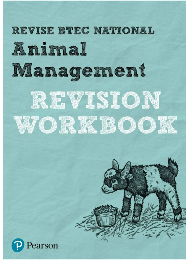 Pearson REVISE BTEC National Animal Management Revision Workbook - 2023 and 2024 exams and assessments  - Image 1