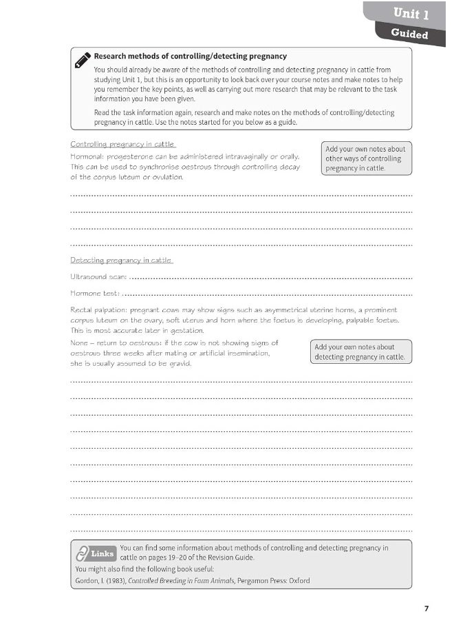 Pearson REVISE BTEC National Animal Management Revision Workbook - 2023 and 2024 exams and assessments  - Image 5