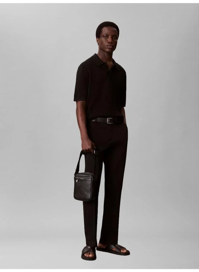 CALVIN KLEIN Emblem AOP Embossed Reporter