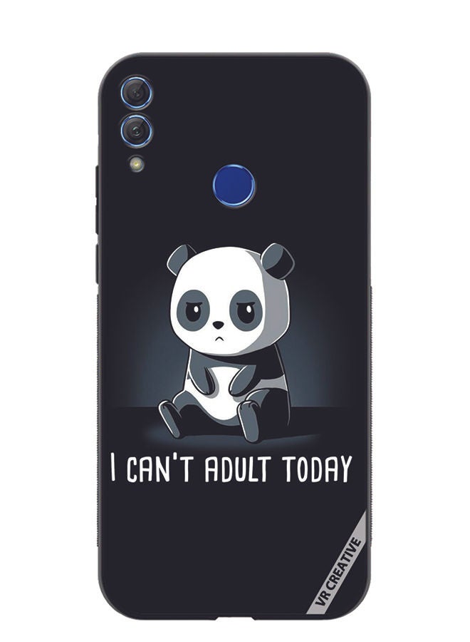 Protective Case Cover For Honor 10 Lite I Cant Adult Today Design Multicolour