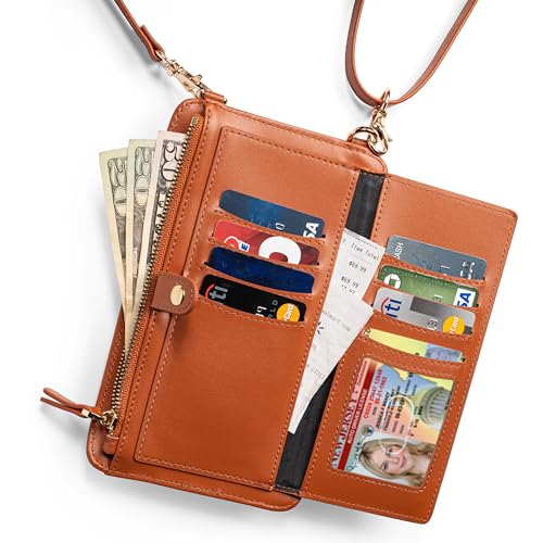 Claasico Crossbody Phone Purse for Women – RFID Phone Case Wallet w/Magnetic Closure & Separate Zipper Pocket Crossbody Bag - Image 2