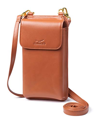 Claasico Crossbody Phone Purse for Women – RFID Phone Case Wallet w/Magnetic Closure & Separate Zipper Pocket Crossbody Bag - Image 1