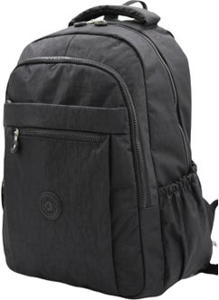 Crinkle Water Resistant Fabric Unisex Black Backpack 2300 - pzsku/Z6BEC0F0045E1EDDB22BEZ/45/_/1730909886/8b9f6c77-0e58-4383-8724-eff77dde944e