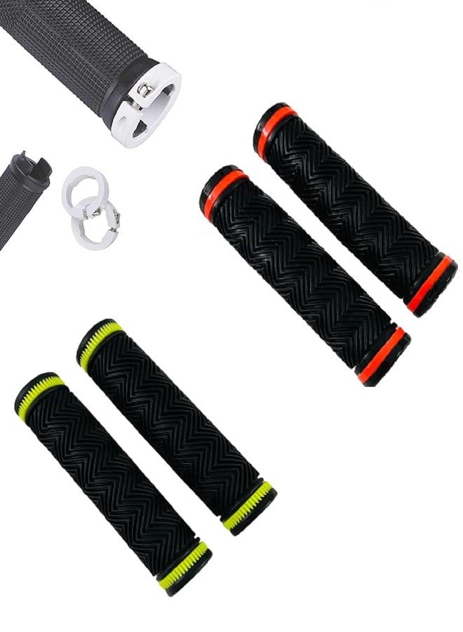 Ilsha Handle Grip for Cycle - Firm, and Non-Slip Handles Grips | Specialized Replacement Bike Grips for Beach Cruiser Razor Scooter Foldable Mountain Bicycle BMX MTB - Image 2