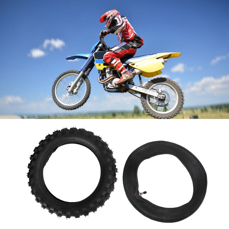 2.50‑10 Inch Off Road Tire and Inner Tube Replacement for CRF50 Dirt Bike with Straight Vavle - Image 5