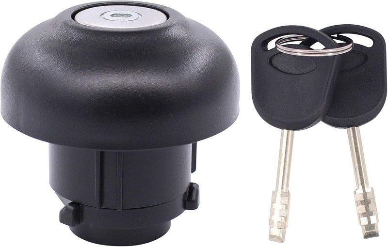 HouYeen Locking Fuel Tank Cap Petrol Filler Cover with Keys for Transit 2006-2019 Upgraded quality - Image 1