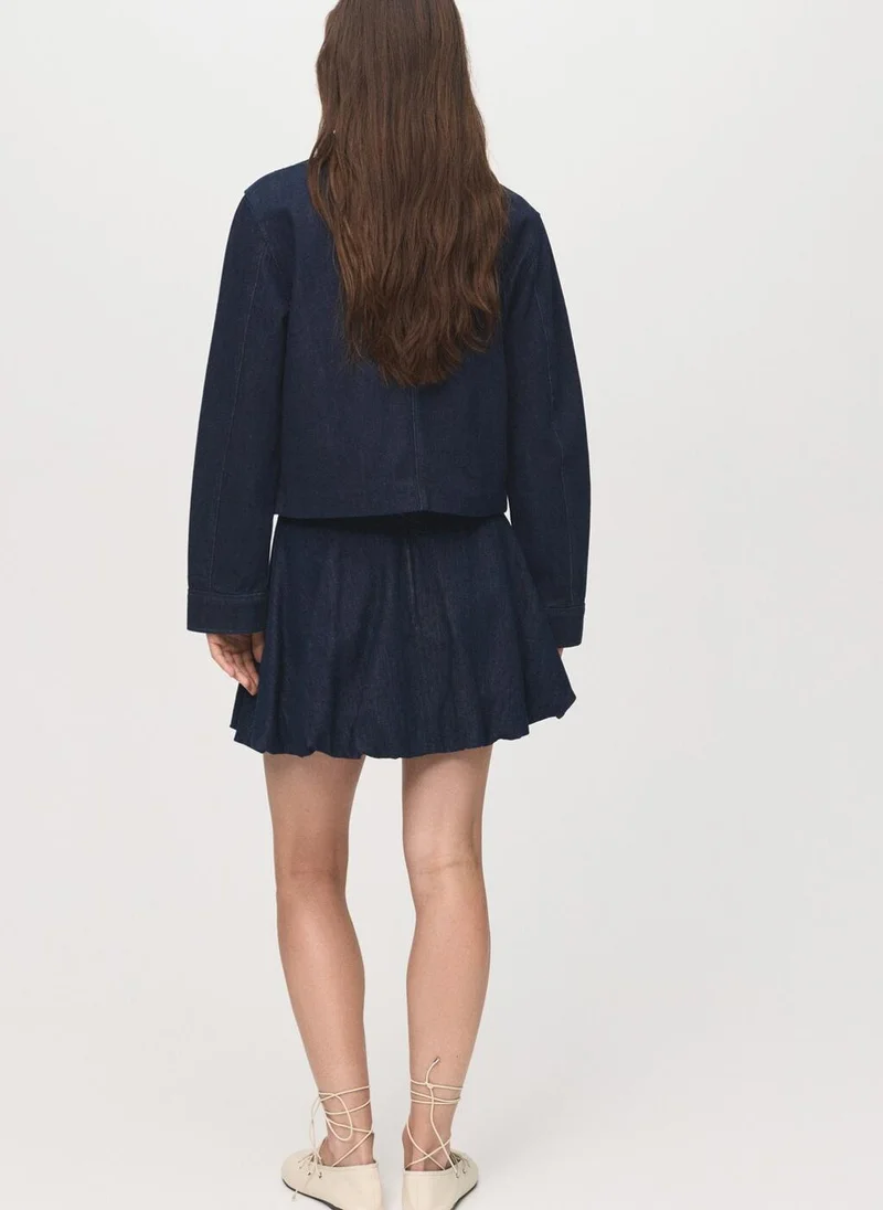 MANGO Denim jacket with pockets