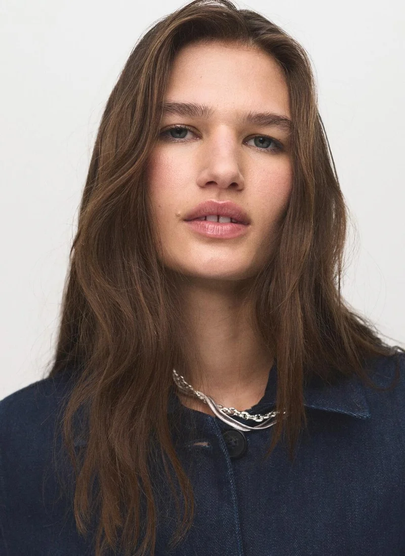 MANGO Denim jacket with pockets