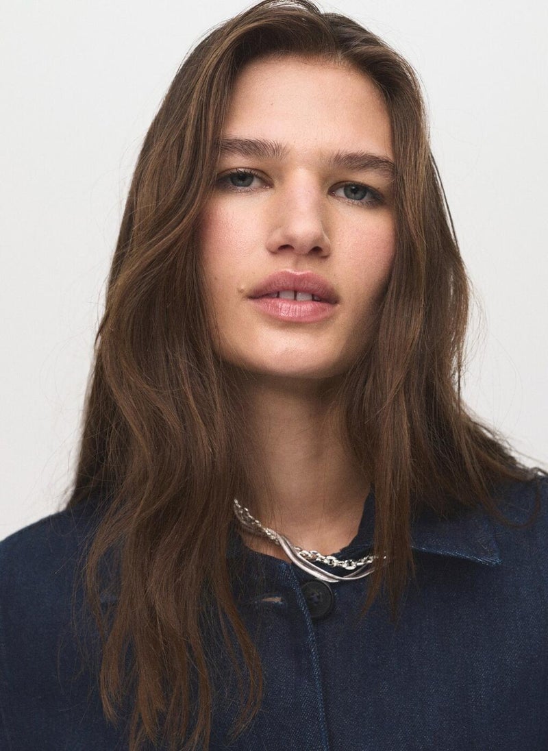 MANGO Denim jacket with pockets - Image 4