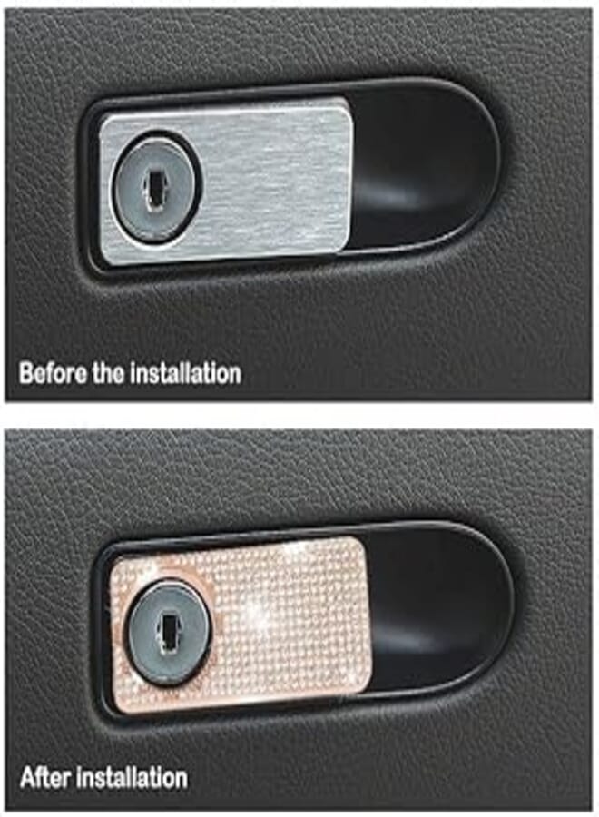 Dash Drawer Handle Accessory for 2008-2014 Mercedes C-Class (Rose Gold)