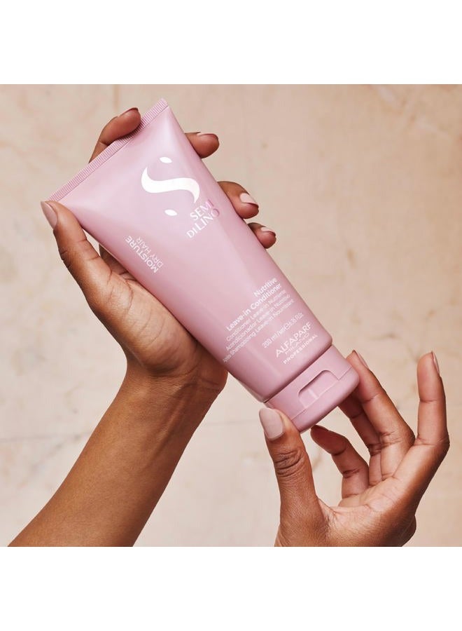 Alfaparf Milano Semi Di Lino Moisture Nutritive Low Shampoo - Sulfate Free Shampoo for Color Treated Hair - Moisturizing Hair Shampoo for Dry Hair - Paraben & Paraffin-Free (1000 ml / 33.8 oz) - Image 3