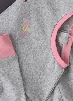 Elegant Kids Long Sleeve T-Shirt and Pyjama Set of Cotton for Girls, Soft and Comfortable Cotton Pajama Set for Kids, Perfect for Everyday Wear  - Image 3