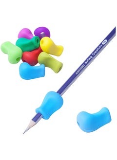 Bukela Pencil Grips for Children - 10 Pack Pencil Grips for Kids Handwriting, Ergonomic Writing Training Aid Correction Silicon Gel Pencil Grip for Children Preschoolers (10 Pack)  - Image 1