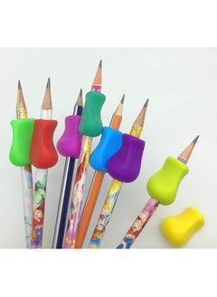 Bukela Pencil Grips for Children - 10 Pack Pencil Grips for Kids Handwriting, Ergonomic Writing Training Aid Correction Silicon Gel Pencil Grip for Children Preschoolers (10 Pack)  - Image 5