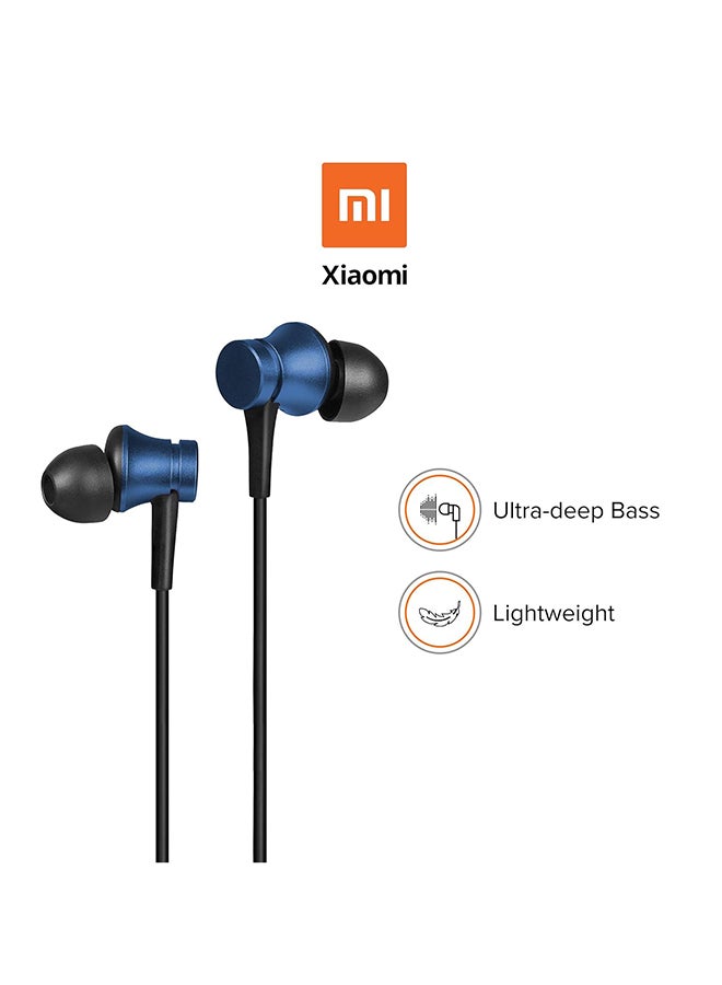 Xiaomi Renewed - Wired in-Ear Earphones With Mic Blue - Image 2