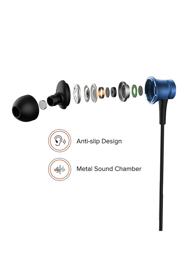 Xiaomi Renewed - Wired in-Ear Earphones With Mic Blue - Image 3