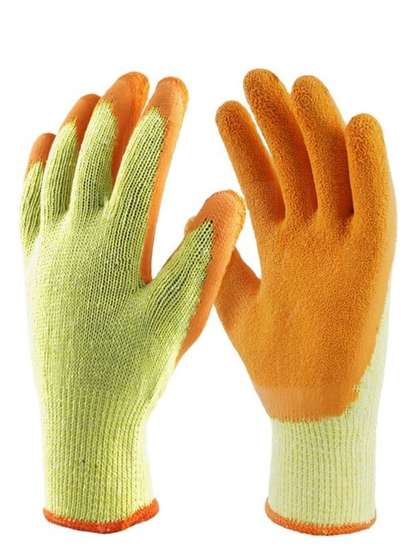 Ultra Stretch Grip Gloves | Latex Crinkle Coated Grip with Thick Lining for Comfort & Flexibility - Image 1