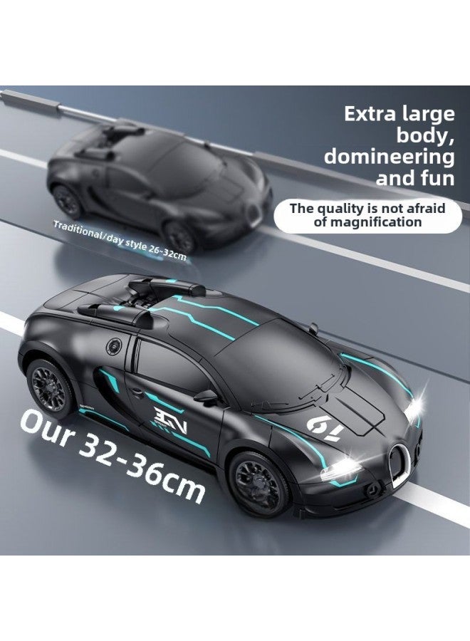 Gesture Induction Deformation Remote Control Car Children's Toy Car Electric Racing King Kong Robot Boy Toy-Color:Blue And Black Lamborghini -Scale:3 Batteries - Image 5