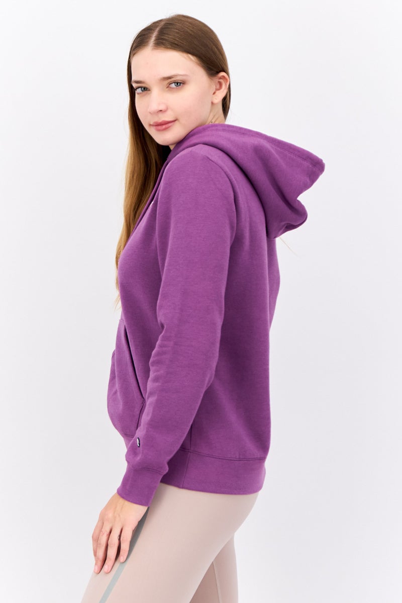 Champion Women Sportswear Fit Long Sleeves Outdoor Hoodie, Purple - Image 2