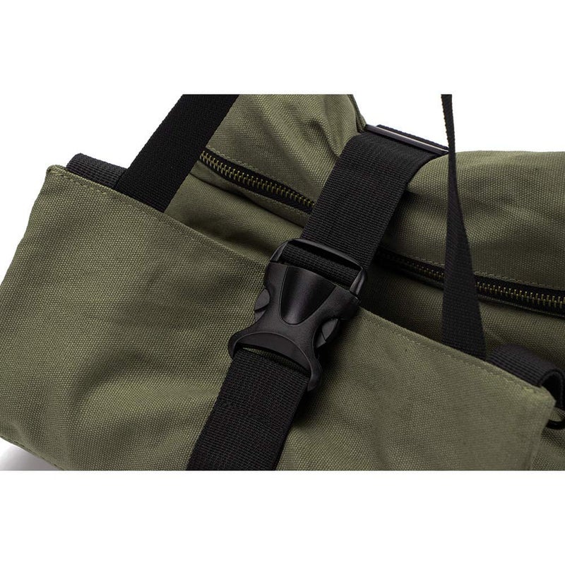 Hersent Super Roll Tool Roll,Multi-Purpose Roll Up Tool Bag, Wrench Roll,Canvas Tool Organizer Bucket,Car First Aid Kit Wrap Roll Storage Case,Hanging Tool Zipper Carrier Tote,Car Camping Gear - Image 3