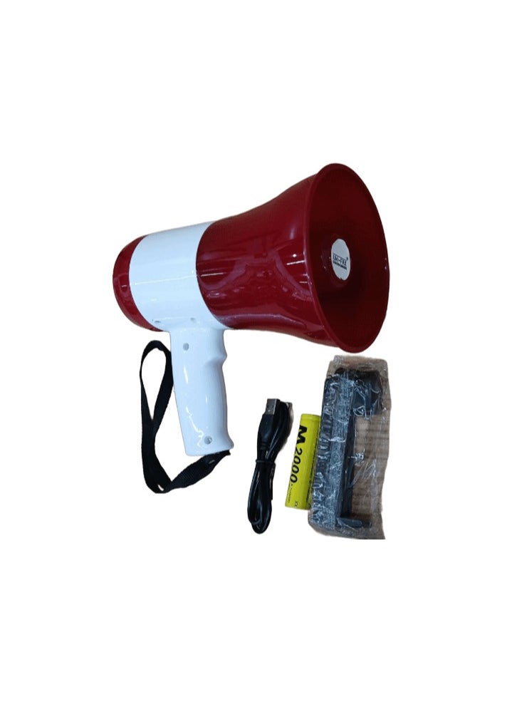 Generic - MGP 01 - Rechargeable Battery Powered Small Handheld Megaphone with Bluetooth - Image 1