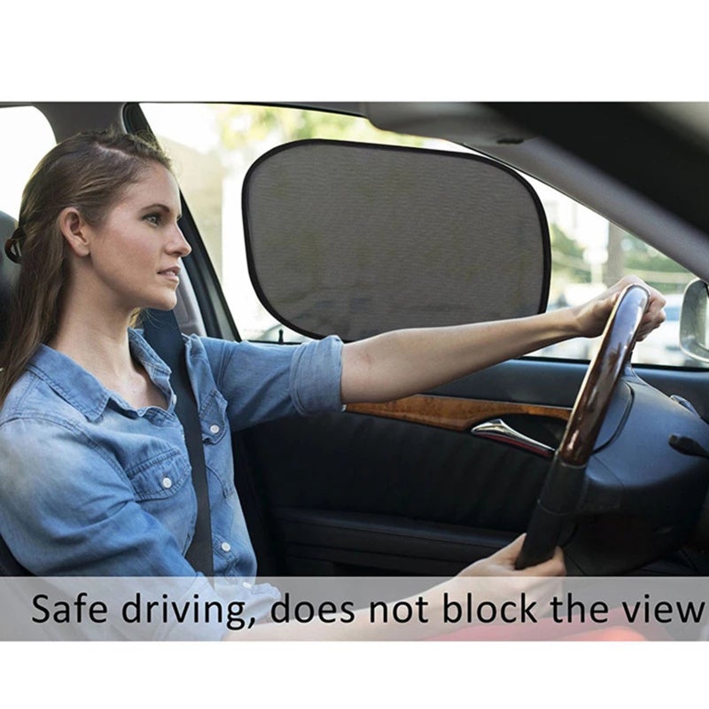 Car Sunshade: 99% UV Blocking Double Support High-Density Reflective Material - Adjustable Perfect Fit Windshield Protector for Standard Cars Sedans Midsize SUVs Trucks - Image 3