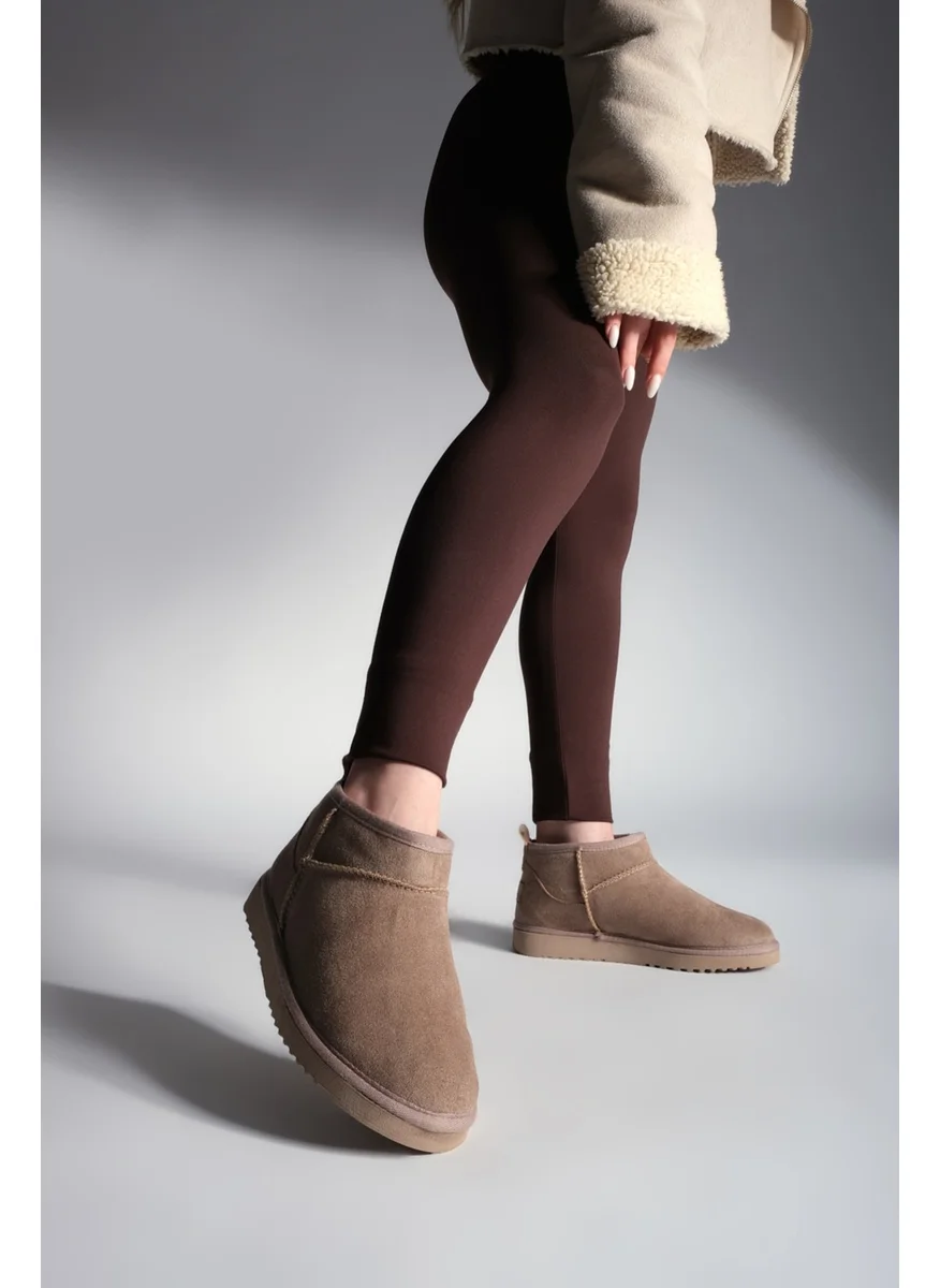 MARJIN Margin Women's Fur Lined Boots Pasep