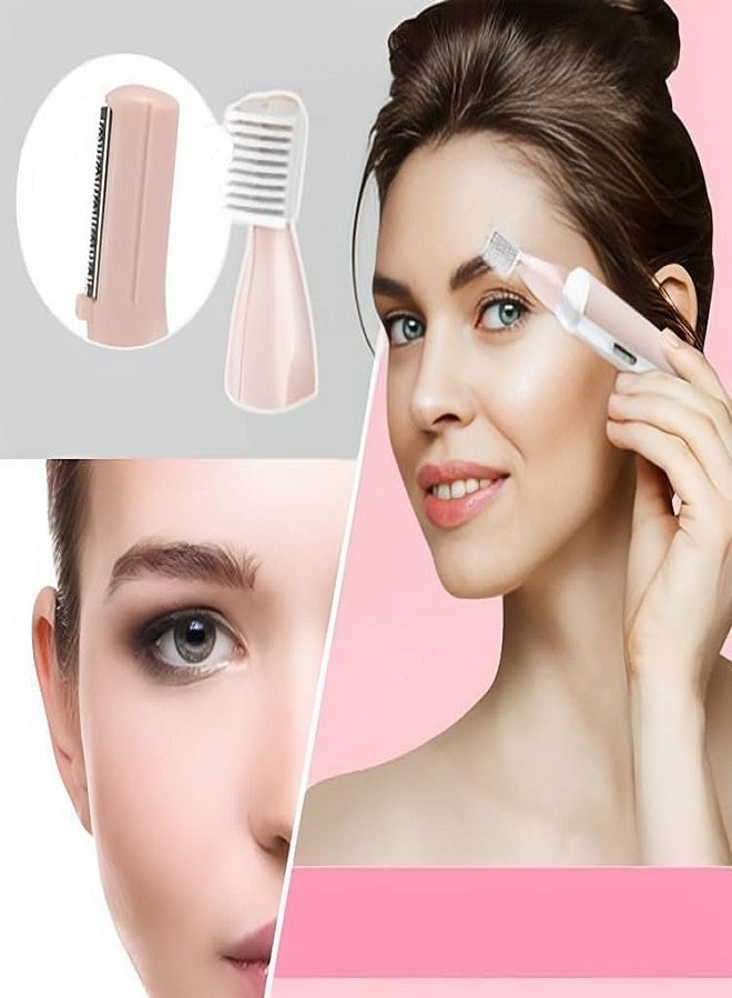 كرونير ماكينة حلاقة نسائية احترافية 4 في 1 للوجه والساقين والإبطين ومنطقة البكيني، أداة تشذيب الحواجب، أداة تشذيب شعر الأذن والأنف، جهاز للوجه والجسم، مقاومة للماء بمعيار IPX 4 CR-312 - - Image 3