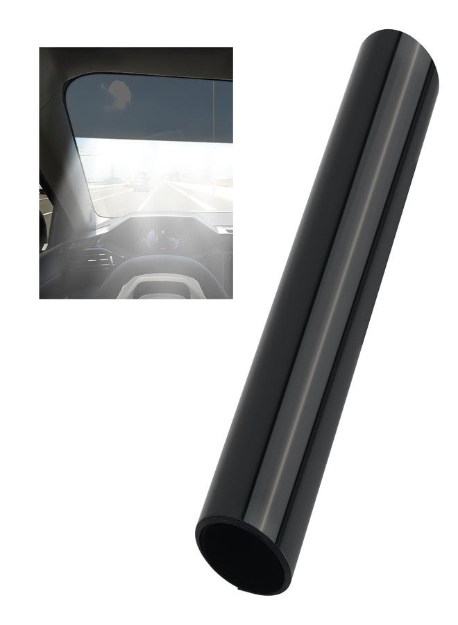 YGDMD 59.06x7.87 Windshield Tint Strip,Practical Car Window Tint Film for Blocking Light & Reducing Glare,5% VLT Car Accessories Auto Window Tints for Front Windshield (59.06x7.87) - Image 1