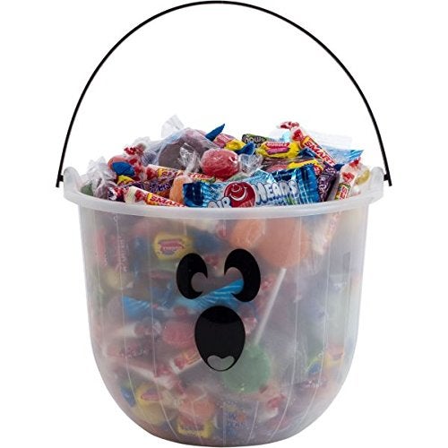 Amscan Glow-In-The-Dark Ghost Plastic Pail - Image 2