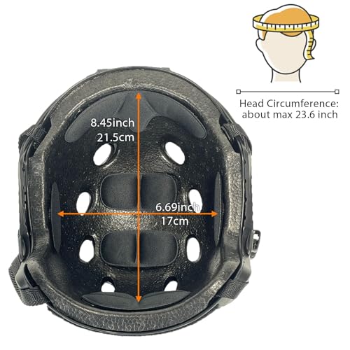 ATAIRSOFT PJ Type Tactical Paintball Airsoft Fast Helmet DE Tan - Image 2
