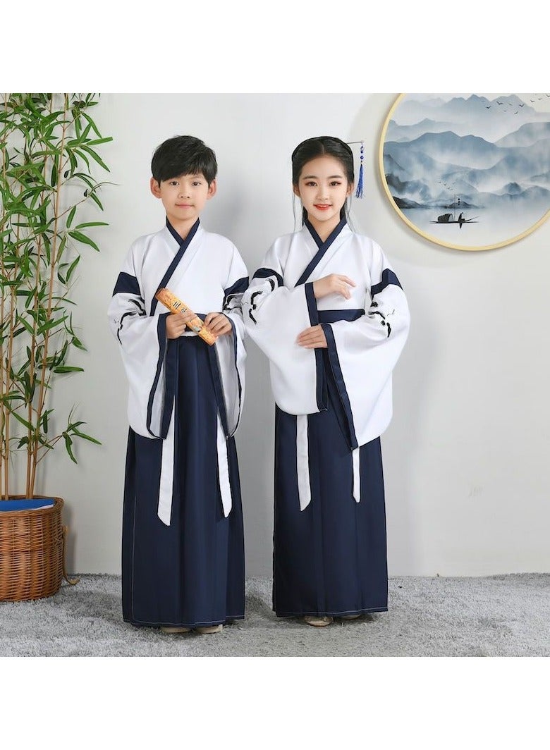 general Traditional Girl's Ancient Hanfu Costume - Elegant Princess Performance Dress for Stage, Cosplay & Cultural Events - Image 1