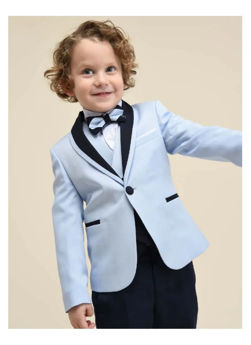 VIA BAMBINO Formal Boys Navi Suit 9080