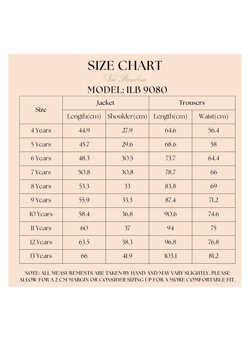 فيا بامبينو بدلة رسمية للأولاد باللون الأزرق 9080 - Image 2